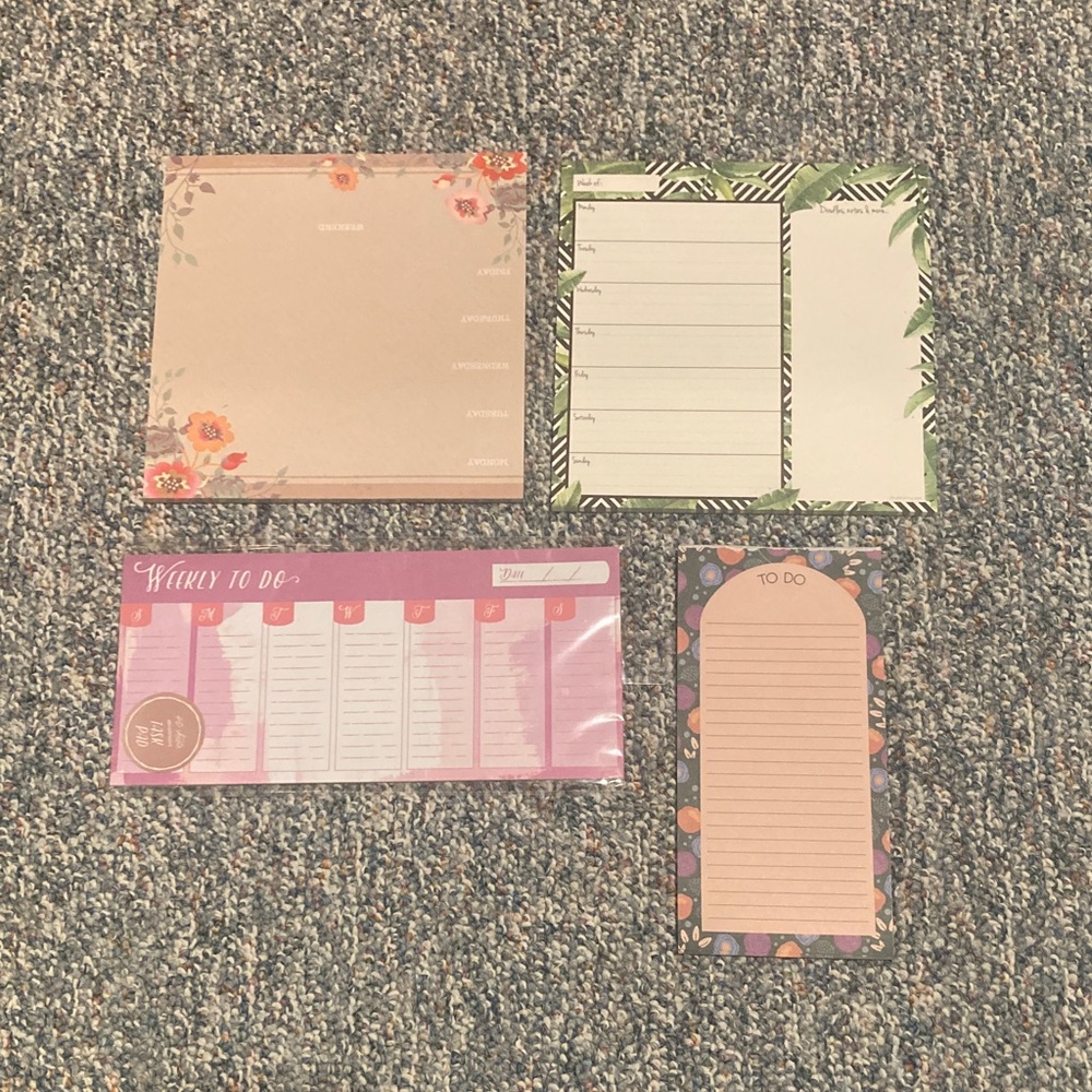 To Do Notepad Bundle-NWOT